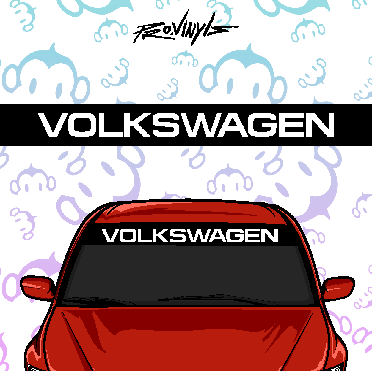 Parasol VOLKSWAGEN.