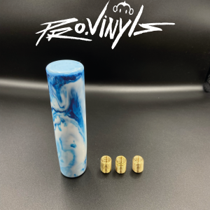 Pomo Resina Azul