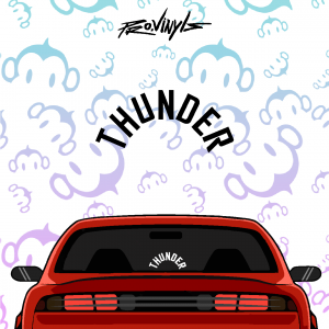 Pegatina THUNDER