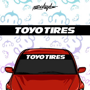 Parasol TOYO TIRES.