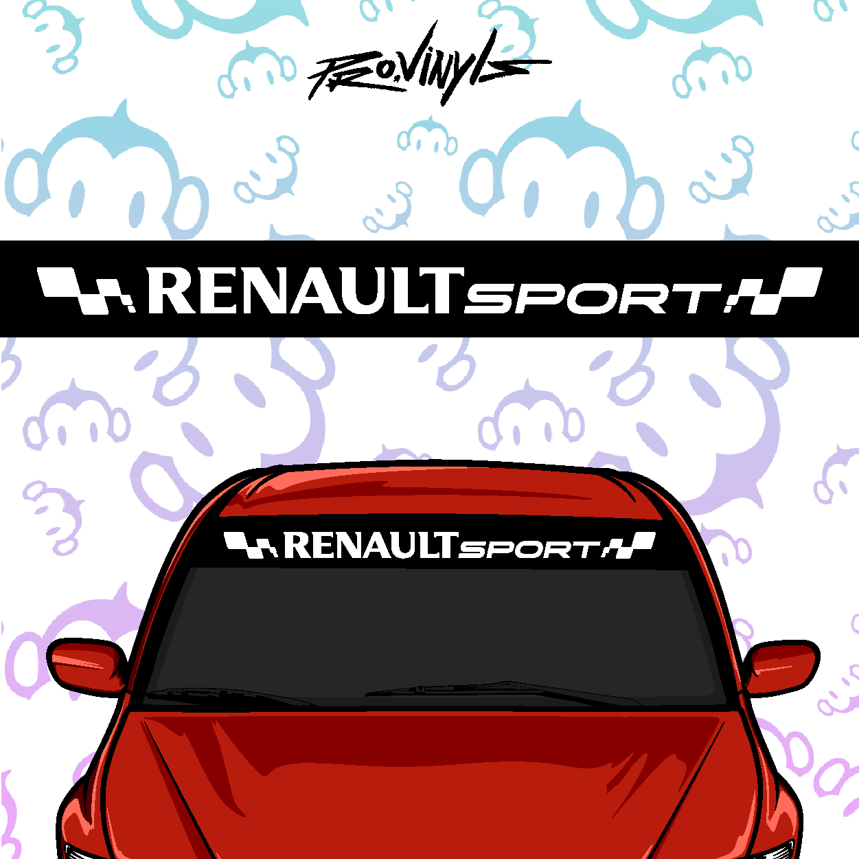 Parasol RENAULT SPORT.