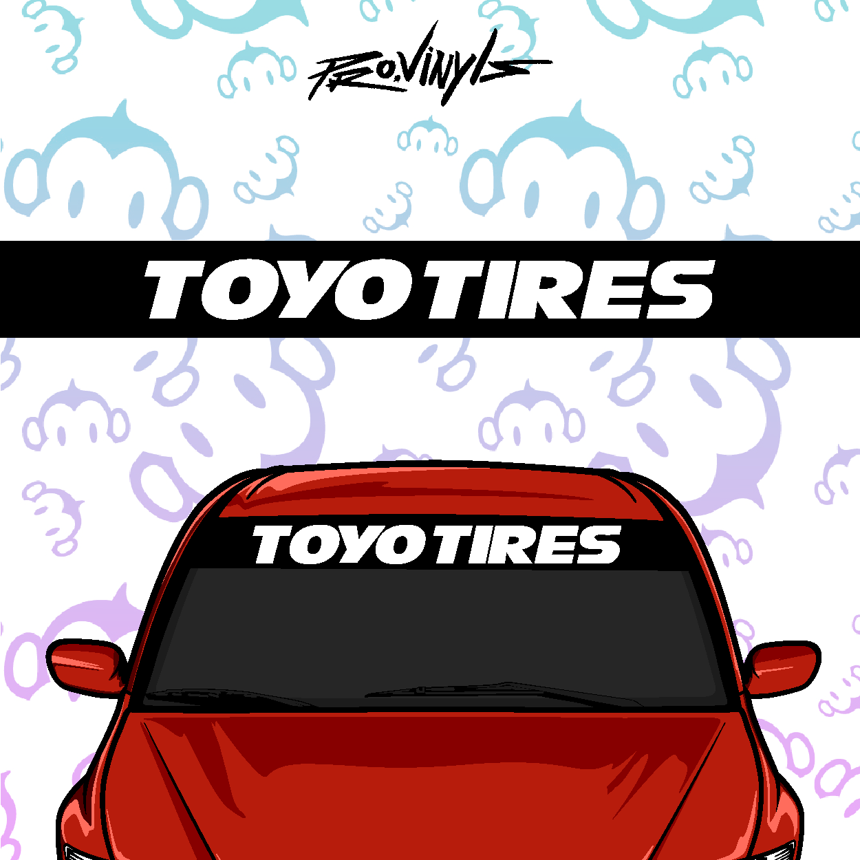 Parasol TOYO TIRES.