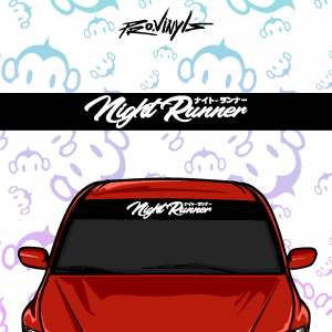 Parasol NIGHT RUNNER