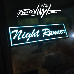 Pegatina Luminosa Night Runner