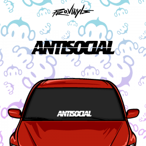 Pegatina ANTISOCIAL