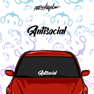 Pegatina ANTISOCIAL