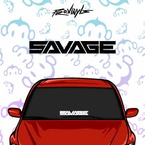 Pegatina SAVAGE