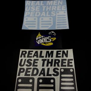 Pegatina REAL MEN (N61)