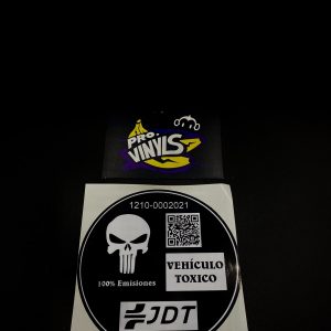 Pegatina VEHÍCULO TÓXICO (N189)