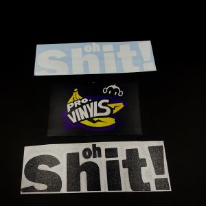 Pegatina OH SHIT (N13)
