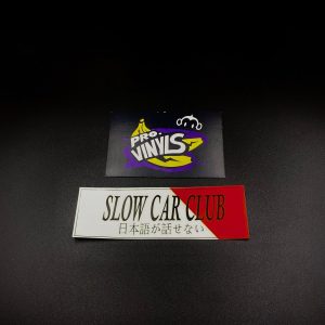 Pegatina SLOW CAR CLUB (N131)
