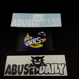 Pegatina ABUSED DAILY (N37)
