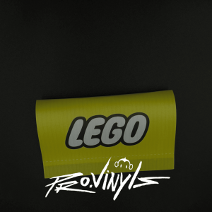 Etiqueta LEGO Amarilla